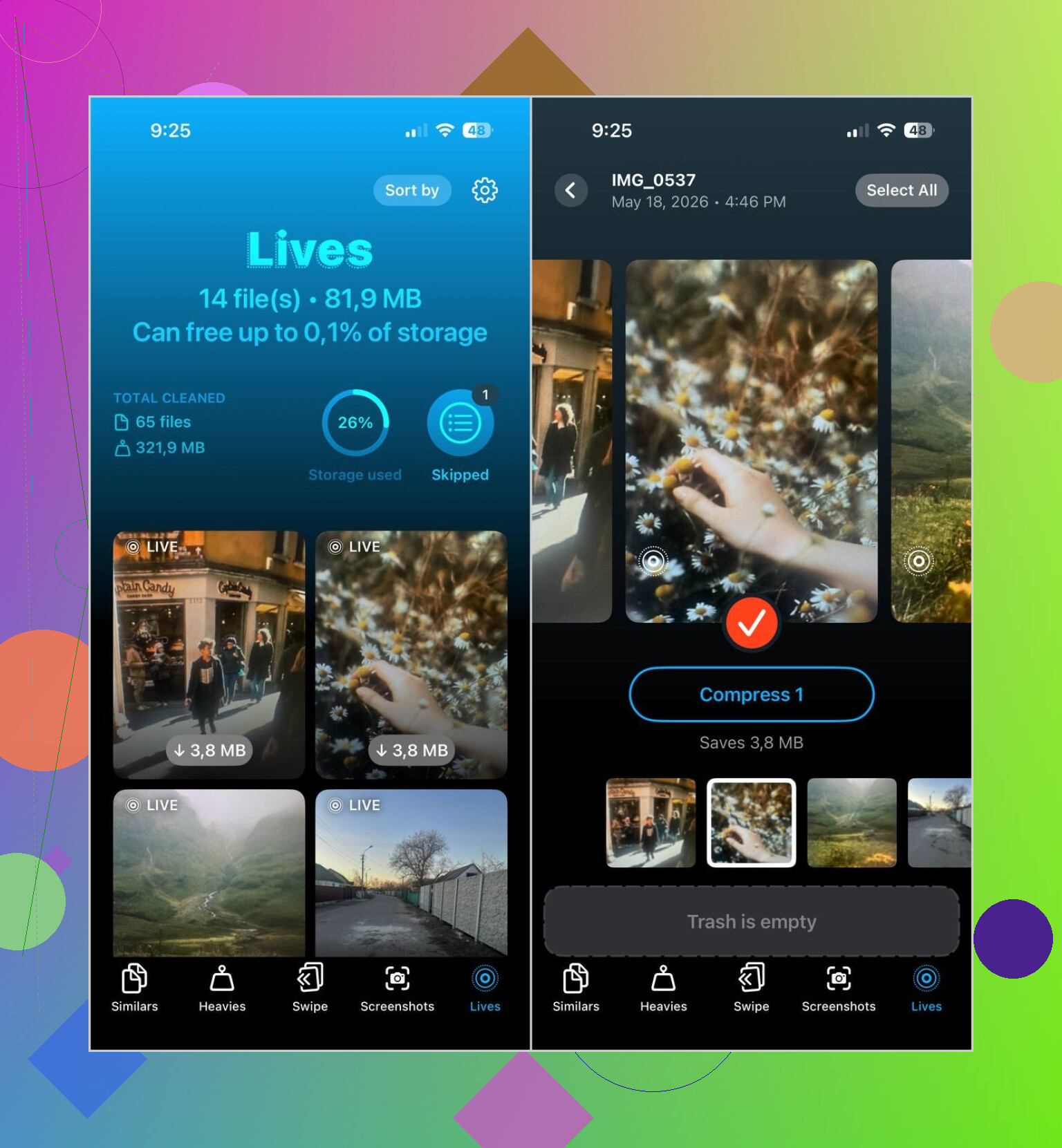Bästa sättet att radera Live Photos på iPhone och spara lagringsutrymme?
