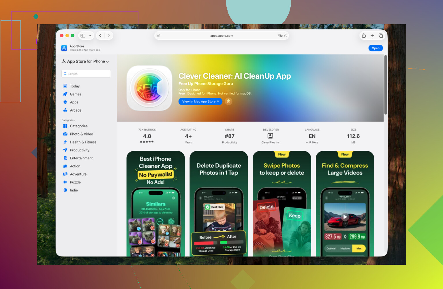 Meilleure app pour organiser les photos sur iPhone pour plus de 1 000 photos ?